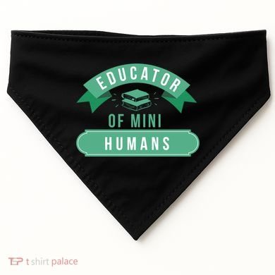 Teacher College High School University Cool Gift Professor Teacher Gift USA-Made Doggie Bandana