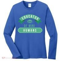 Teacher College High School University Cool Gift Professor Teacher Gift Women's Long Sleeve Shirt thumb 0