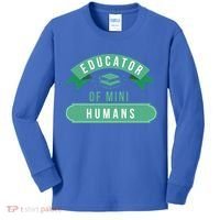 Teacher College High School University Cool Gift Professor Teacher Gift Kids Long Sleeve Shirt thumb 0