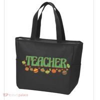 Teacher Christmas Holiday Festive Tote Bag thumb 3