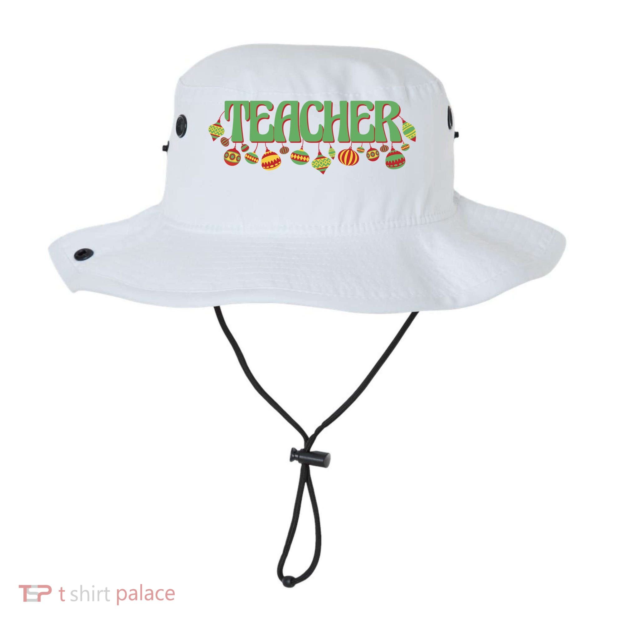 Teacher Christmas Holiday Festive Bucket Hat