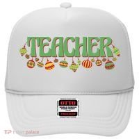 Teacher Christmas Holiday Festive Hat thumb 0
