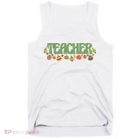 Teacher Christmas Holiday Festive Tank Top thumb 0