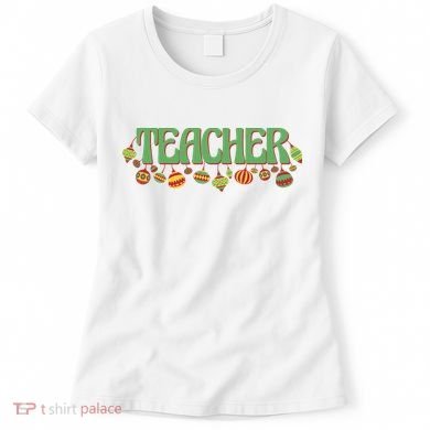 Teacher Christmas Holiday Festive Women's T-Shirt