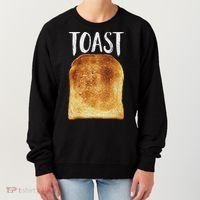 Toast Costume Halloween Funny Bread Lover Christmas Gift Women's Sweatshirt thumb 0