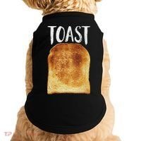 Toast Costume Halloween Funny Bread Lover Christmas Gift Doggie Tank thumb 0