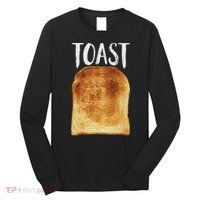 Toast Costume Halloween Funny Bread Lover Christmas Gift Long Sleeve Shirt thumb 0