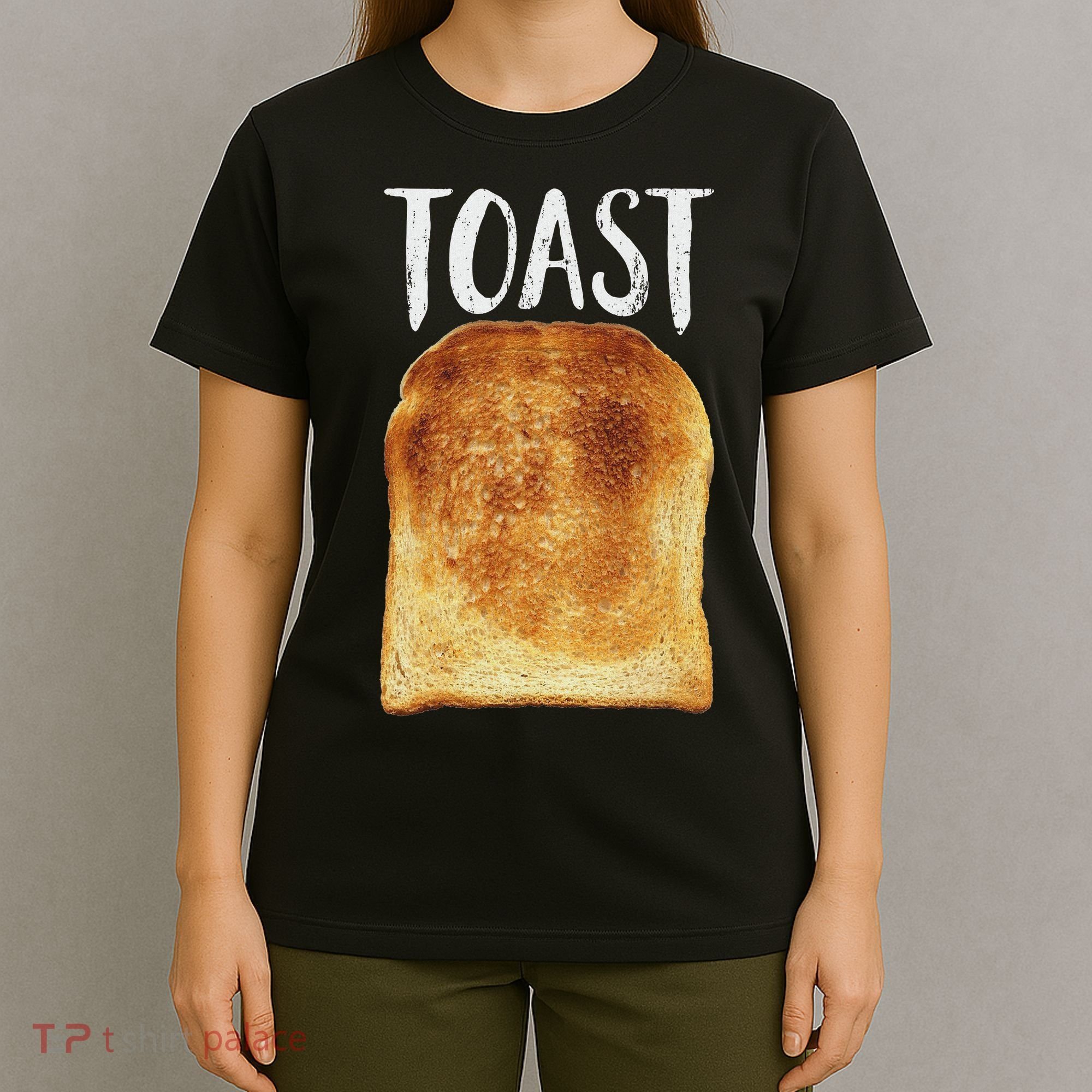 Toast Costume Halloween Funny Bread Lover Christmas Gift T-Shirt