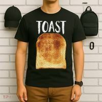 Toast Costume Halloween Funny Bread Lover Christmas Gift T-Shirt thumb 6