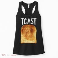 Toast Costume Halloween Funny Bread Lover Christmas Gift Women's Tank Top thumb 0