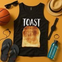 Toast Costume Halloween Funny Bread Lover Christmas Gift Tank Top thumb 4