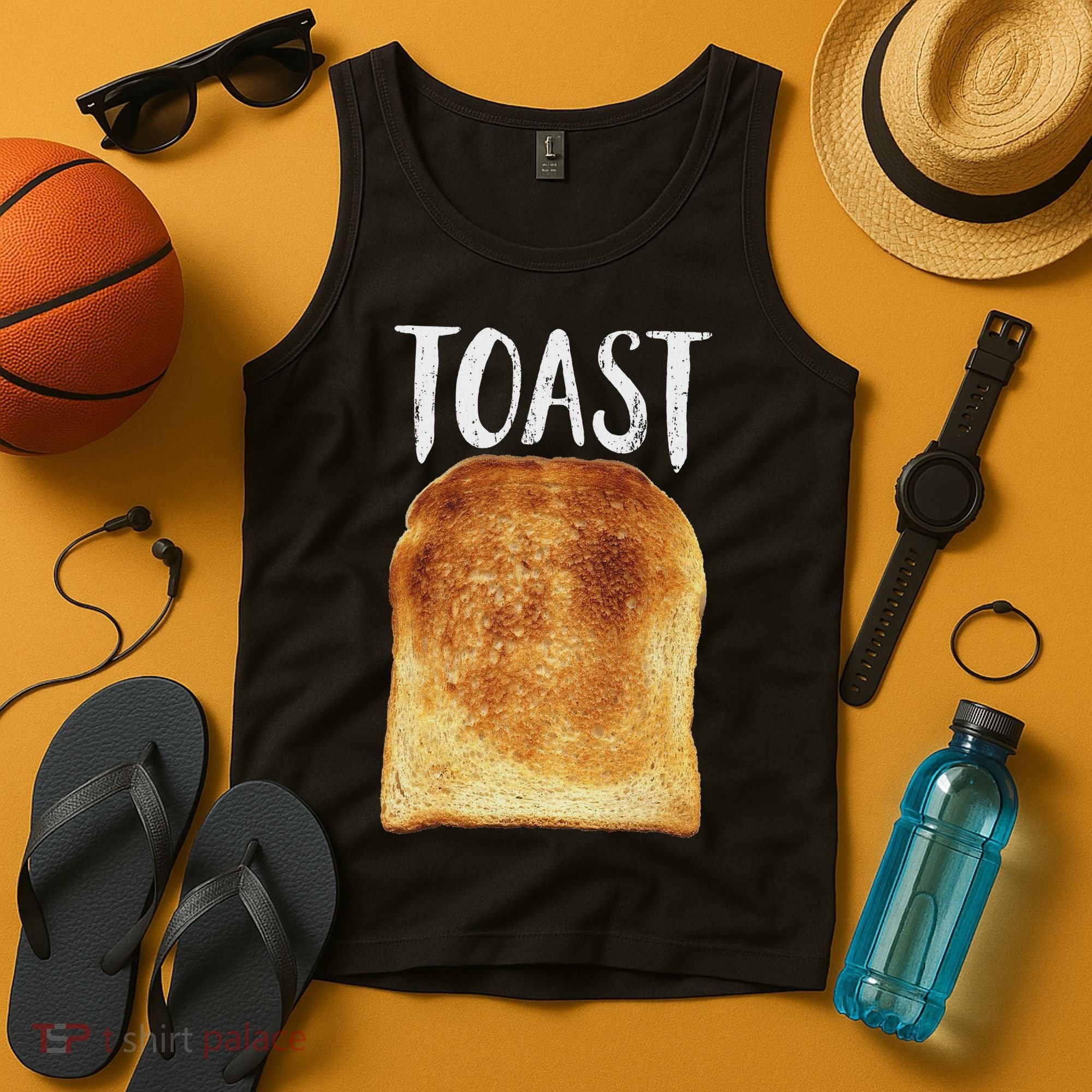 Toast Costume Halloween Funny Bread Lover Christmas Gift Tank Top