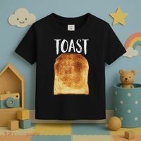 Toast Costume Halloween Funny Bread Lover Christmas Gift Toddler T-Shirt thumb 3