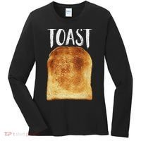 Toast Costume Halloween Funny Bread Lover Christmas Gift Women's Long Sleeve Shirt thumb 0