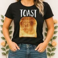 Toast Costume Halloween Funny Bread Lover Christmas Gift Women's T-Shirt thumb 2