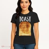 Toast Costume Halloween Funny Bread Lover Christmas Gift Women's T-Shirt thumb 4