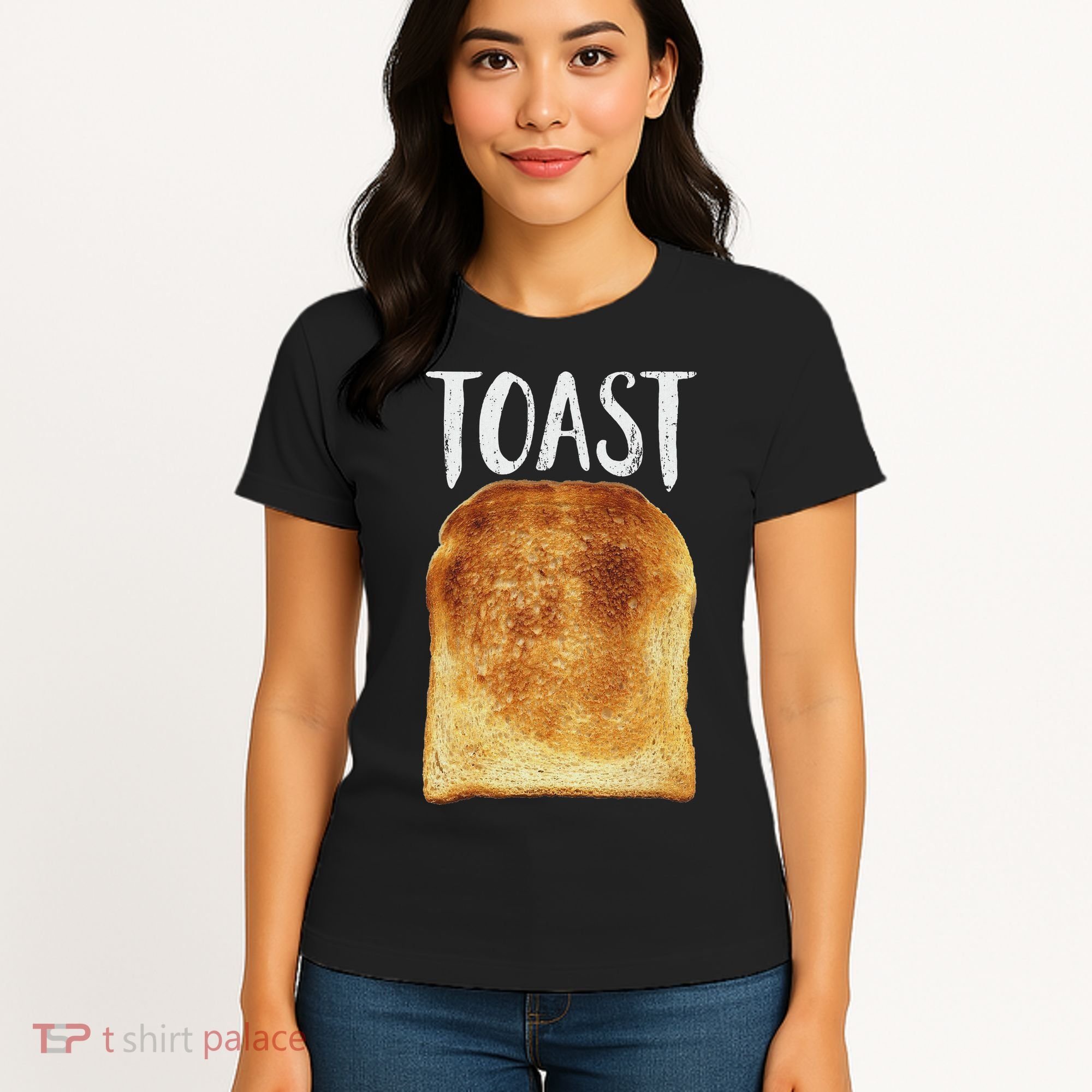 Toast Costume Halloween Funny Bread Lover Christmas Gift Women's T-Shirt