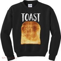 Toast Costume Halloween Funny Bread Lover Christmas Gift Kids Sweatshirt thumb 0