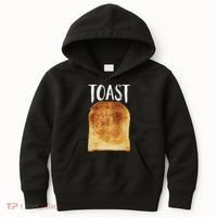 Toast Costume Halloween Funny Bread Lover Christmas Gift Kids Hoodie thumb 0