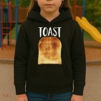 Toast Costume Halloween Funny Bread Lover Christmas Gift Kids Hoodie thumb 3