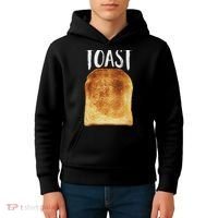Toast Costume Halloween Funny Bread Lover Christmas Gift Kids Hoodie thumb 4