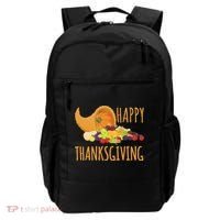 Thanksgiving Cornucopia Horn Of Plenty Food Harvest Fun Gift Backpack thumb 0