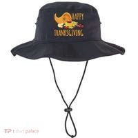 Thanksgiving Cornucopia Horn Of Plenty Food Harvest Fun Gift Bucket Hat thumb 0