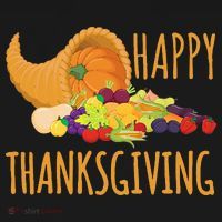 Thanksgiving Cornucopia Horn Of Plenty Food Harvest Fun Gift Women's Hoodie thumb 2