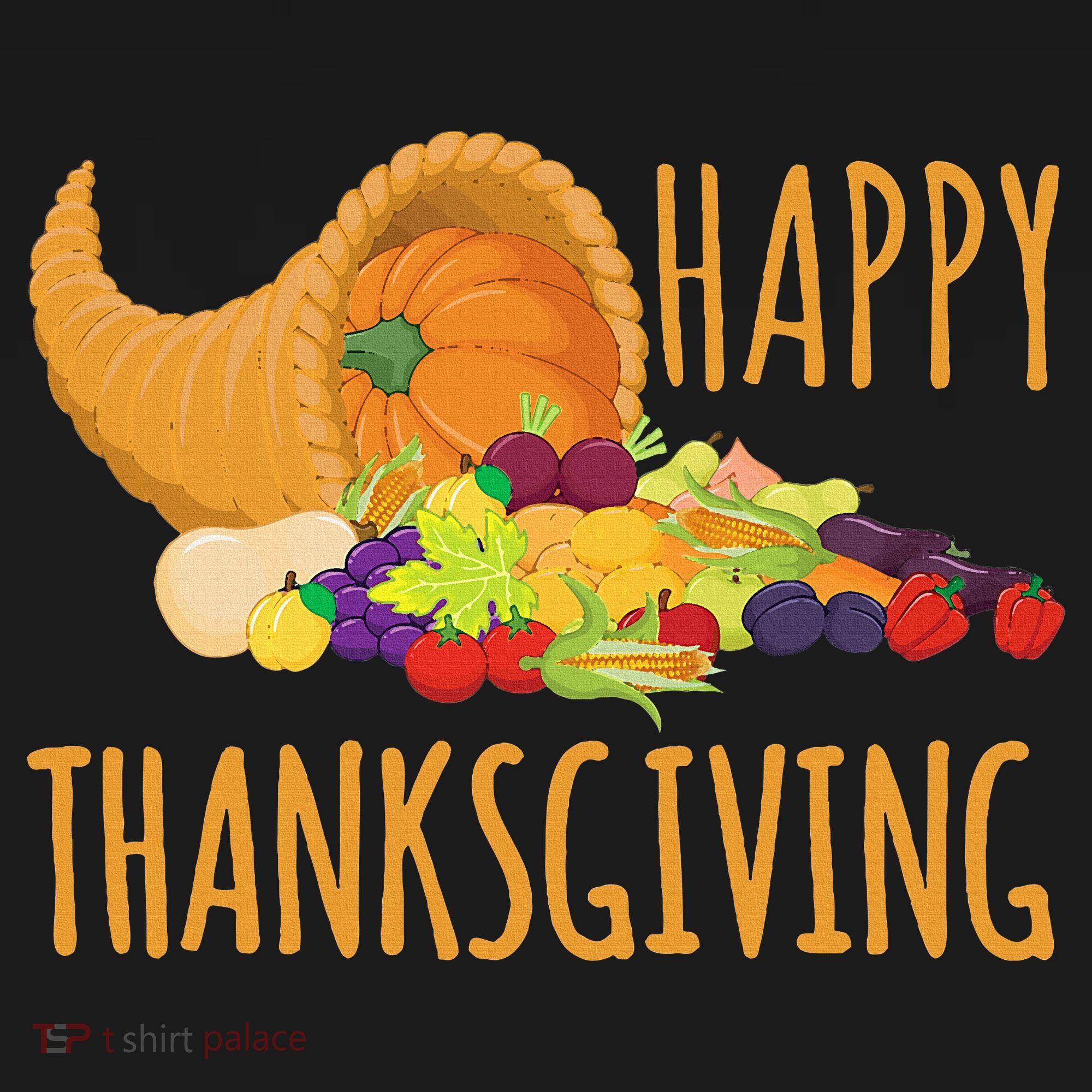 Thanksgiving Cornucopia Horn Of Plenty Food Harvest Fun Gift Women's Hoodie