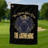The Crows Have Eyes 3 Golf Towel thumb 1