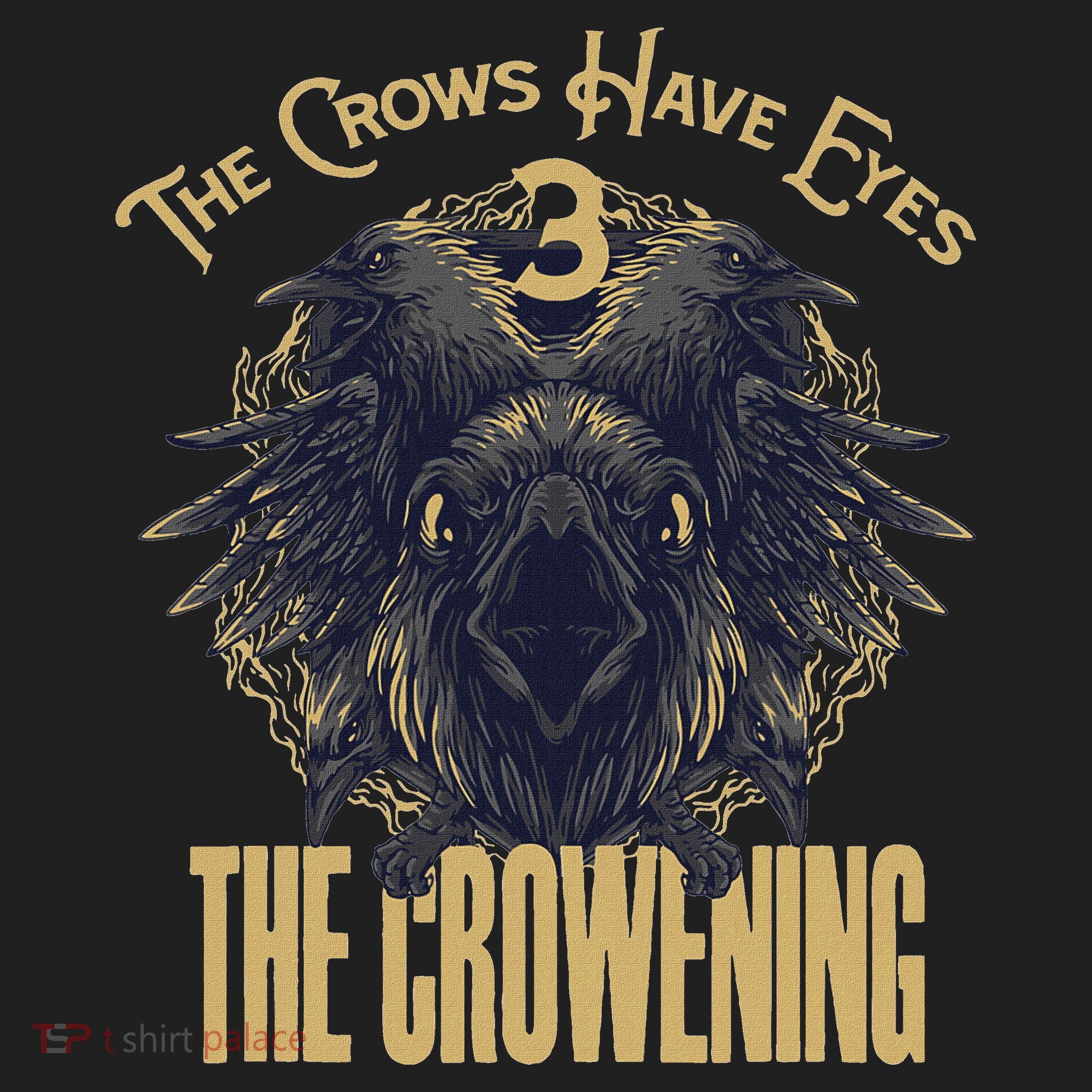 The Crows Have Eyes 3 Golf Towel
