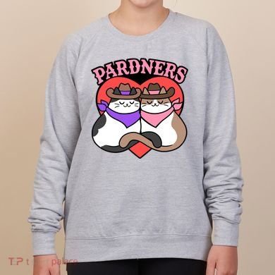 The Cat Hive Pardners Enamel Pin Women's Sweatshirt