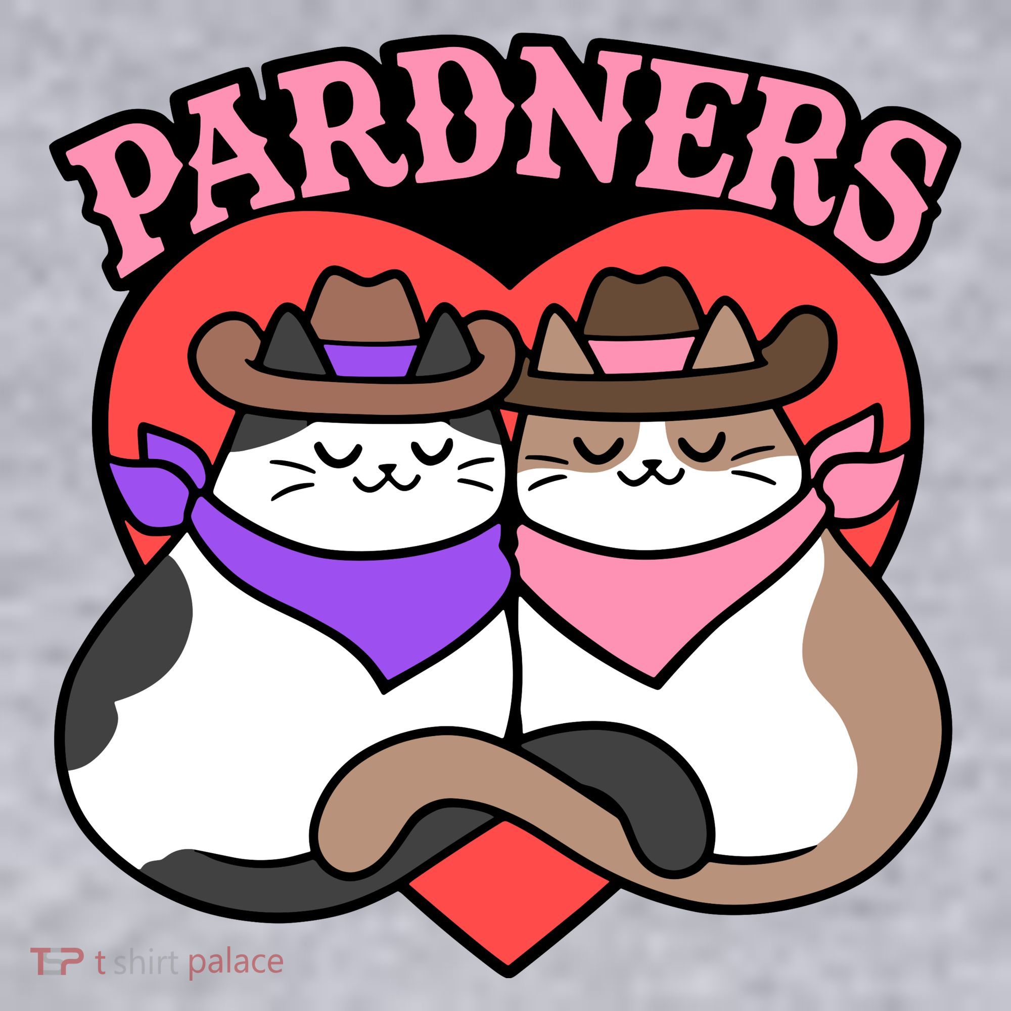 The Cat Hive Pardners Enamel Pin Women's Sweatshirt