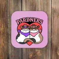 The Cat Hive Pardners Enamel Pin Coaster thumb 0
