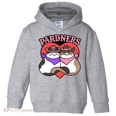 The Cat Hive Pardners Enamel Pin Toddler Hoodie