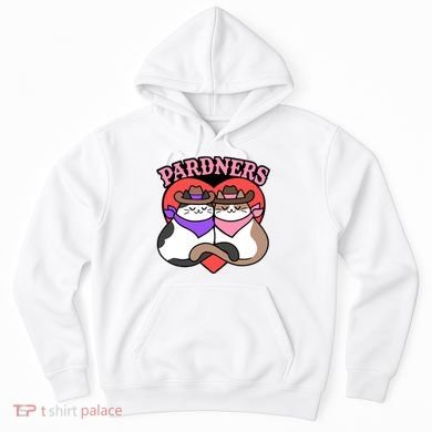 The Cat Hive Pardners Enamel Pin Hoodie