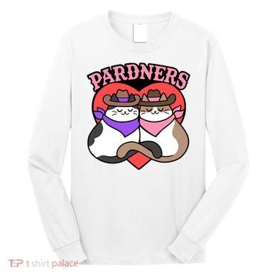 The Cat Hive Pardners Enamel Pin Long Sleeve Shirt