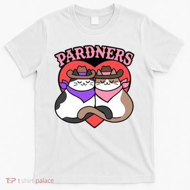 The Cat Hive Pardners Enamel Pin T-Shirt