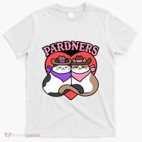 The Cat Hive Pardners Enamel Pin T-Shirt thumb 0