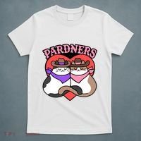 The Cat Hive Pardners Enamel Pin T-Shirt thumb 5