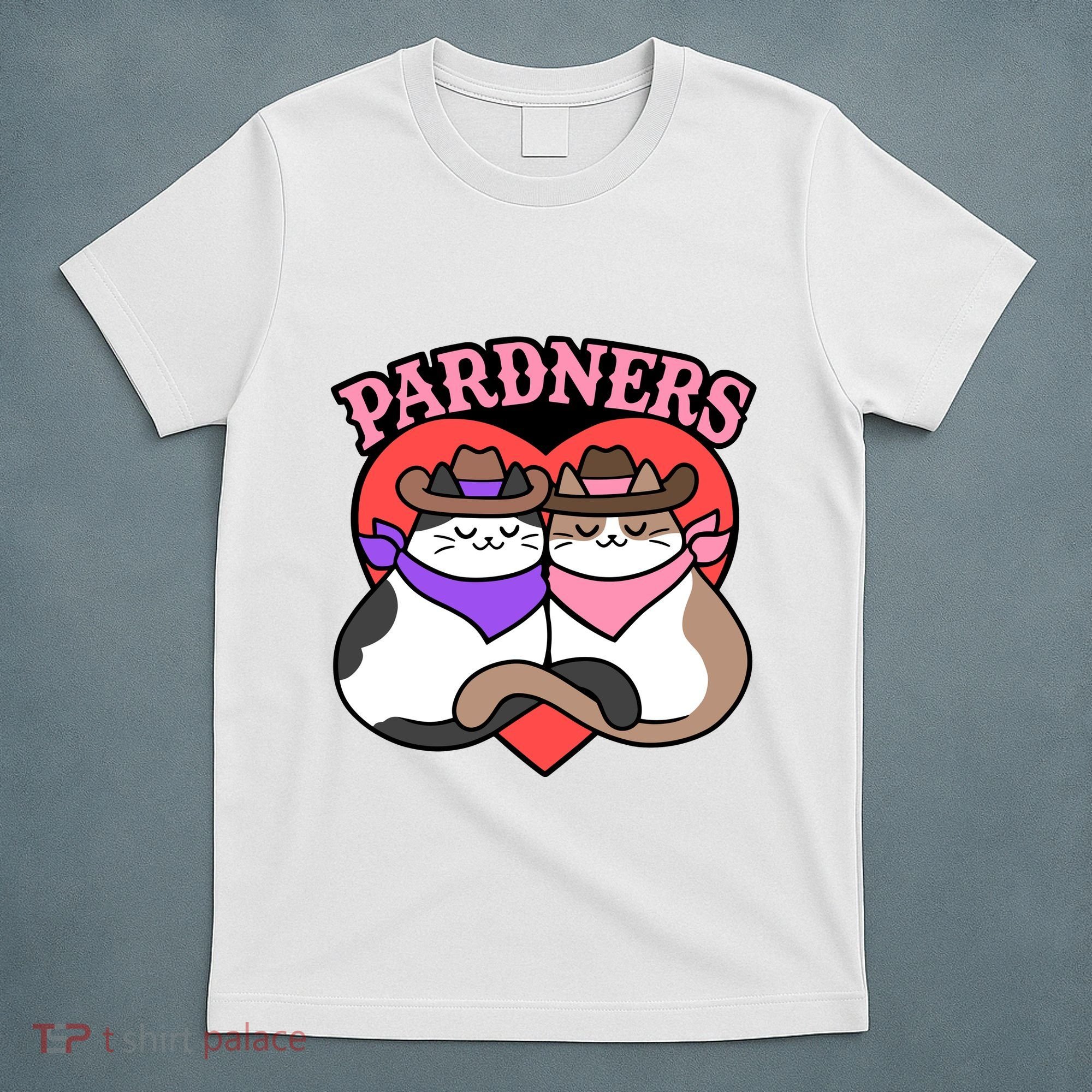 The Cat Hive Pardners Enamel Pin T-Shirt
