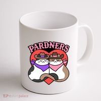 The Cat Hive Pardners Enamel Pin Coffee Mug thumb 1