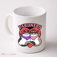 The Cat Hive Pardners Enamel Pin Coffee Mug thumb 0