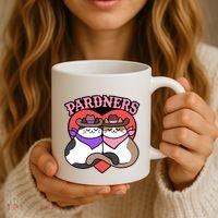 The Cat Hive Pardners Enamel Pin Coffee Mug thumb 3
