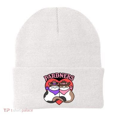 The Cat Hive Pardners Enamel Pin Beanie