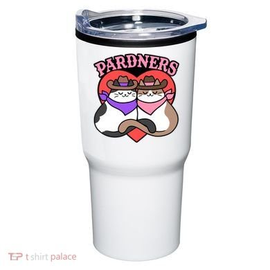 The Cat Hive Pardners Enamel Pin Tumbler