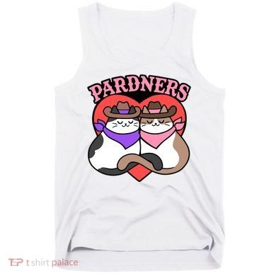 The Cat Hive Pardners Enamel Pin Tank Top