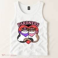 The Cat Hive Pardners Enamel Pin Tank Top thumb 2