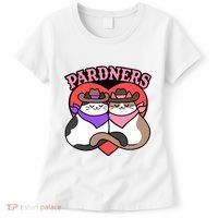 The Cat Hive Pardners Enamel Pin Women's T-Shirt thumb 0
