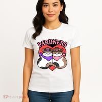 The Cat Hive Pardners Enamel Pin Women's T-Shirt thumb 4